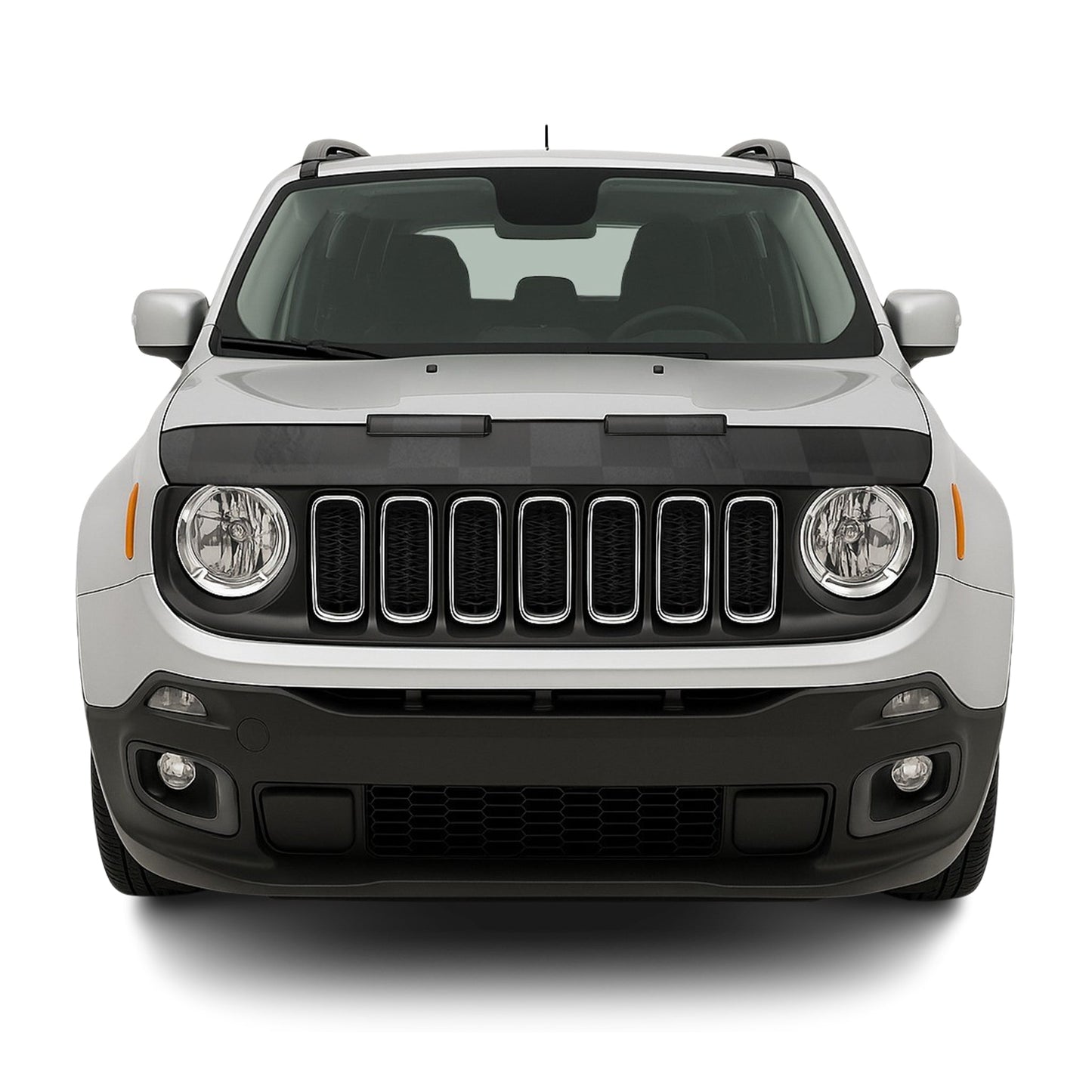 Protecție capotă anti-ciobire pentru Jeep Renegade 2014-2024, carouri, jumătate
