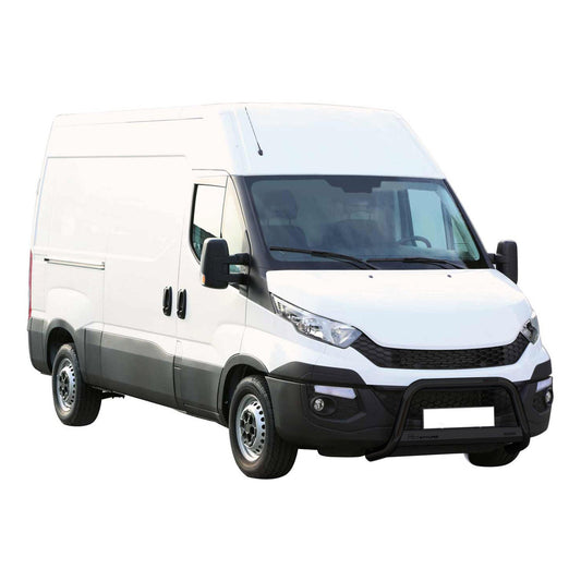 Bară de protecție/buton față pentru Iveco Daily 2014-2019, ø63mm, oțel, negru, protecție