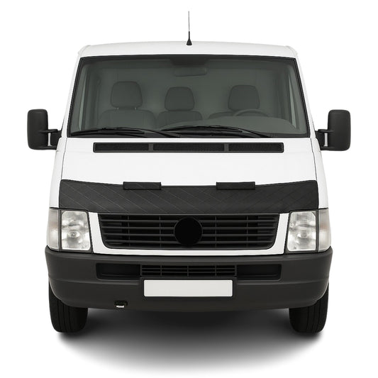 Haubenbra Steinschlagschutz Bonnet Bra für VW Volt / LT 1998-2006 Schwarz Halb