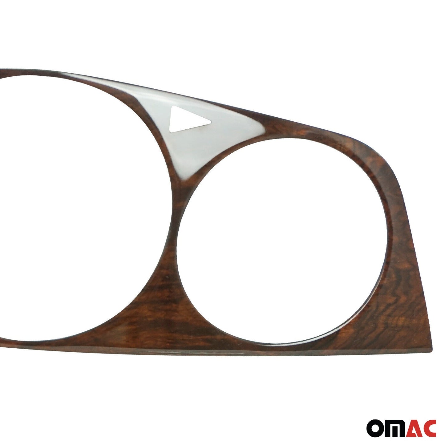 Cadru/capac vitezometru cabină Mercedes W123 1975-1986 lemn nuci de burl