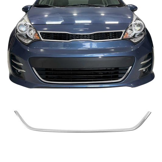 Benzi decorative grilă auto pentru Kia Rio hatchback 2011-2017, crom-argintiu