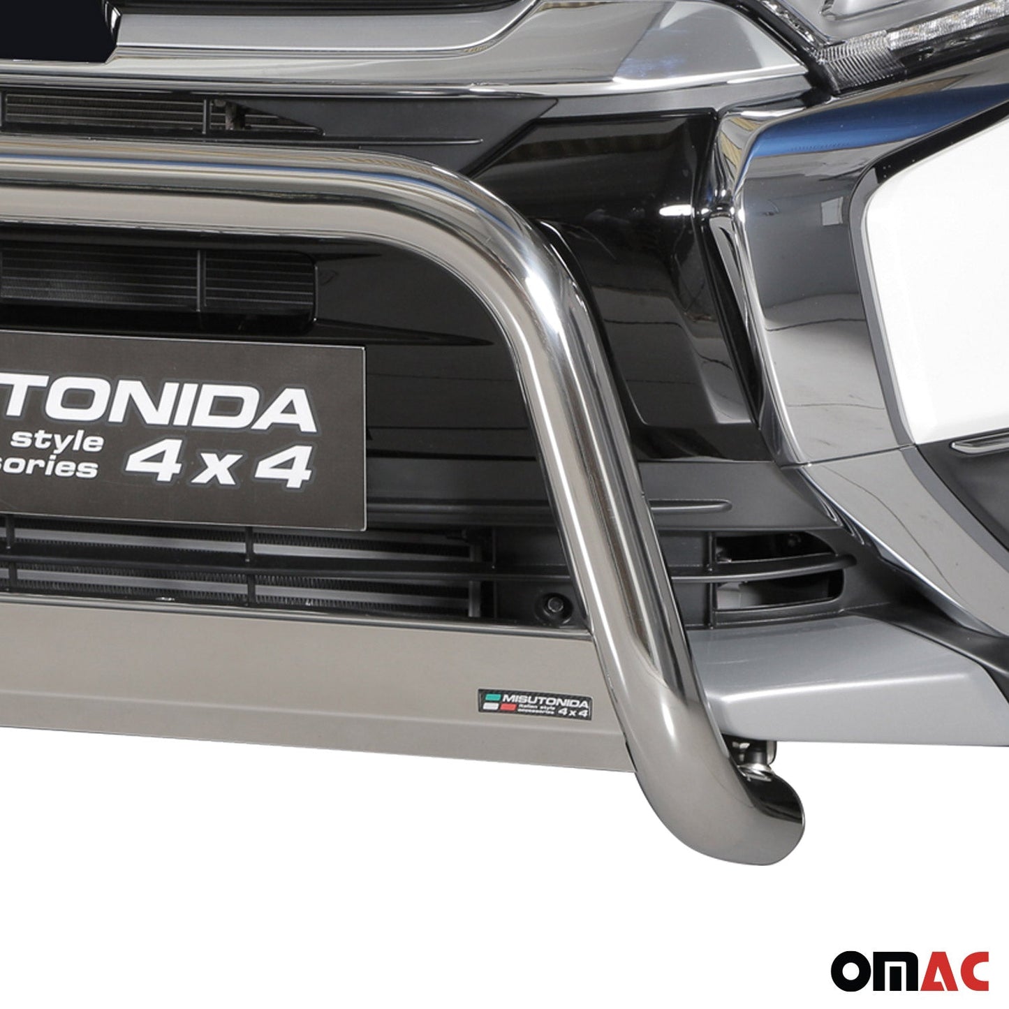 Frontbügel Frontschutzbügel für Mitsubishi Outlander PHEV 2015-2018 ø63 Stahl