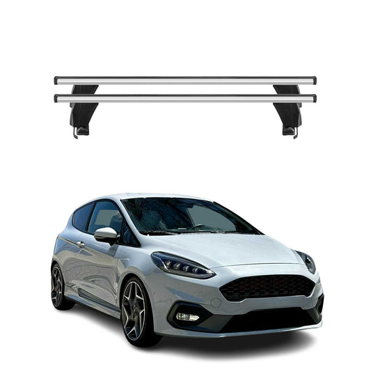 Menabo Portbagaj de plafon pentru Ford Fiesta ST-Line 2017-2024 50kg Gri aluminiu 2x