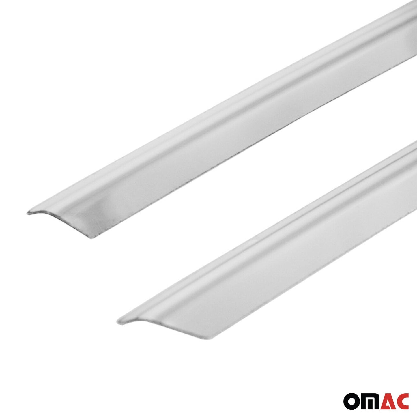 Benzi decorative grilă auto pentru Hyundai i20 2015-2019, oțel inoxidabil, argintiu, 2 bucăți