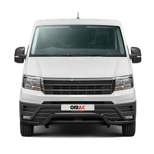 Frontbügel Frontschutzbügel für VW Crafter 2017-2025 Stahl Schwarz Rammschutz