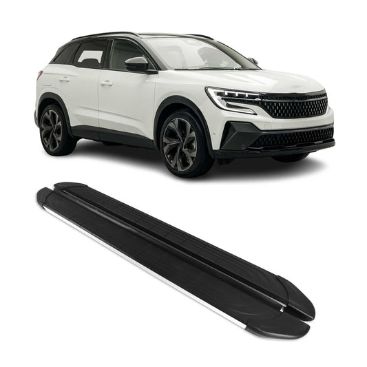 Seitenschweller Trittbretter für Renault Austral 2022-2025 Silber Aluminium 2x