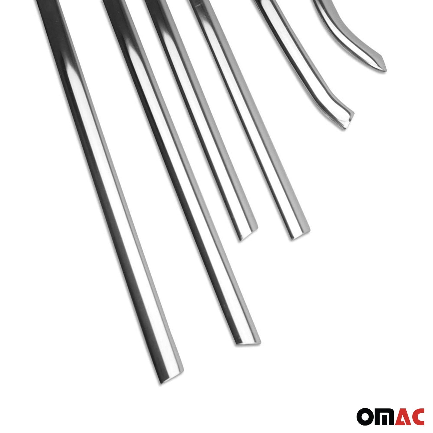 Fensterleisten Zierleisten für Opel Astra J 2010-2015 Schrägheck Edelstahl 8tlg