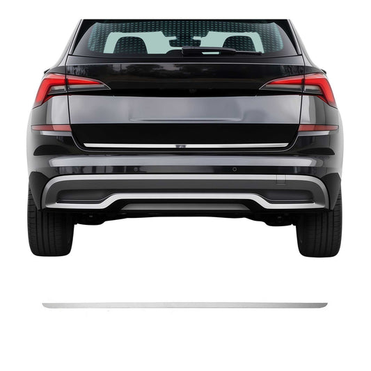 Kofferraumleiste Heckleiste für Skoda Kamiq 2020-2025 Untere Chrom Edelstahl