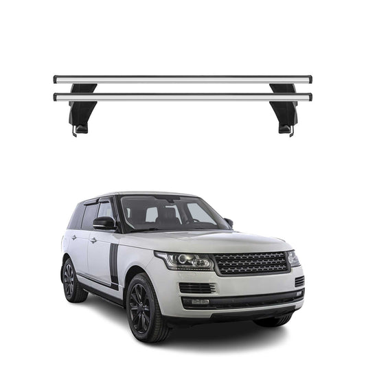 Menabo Dachträger für Land Rover Range Rover L405 2012-2022 50kg Alu Silber 2x