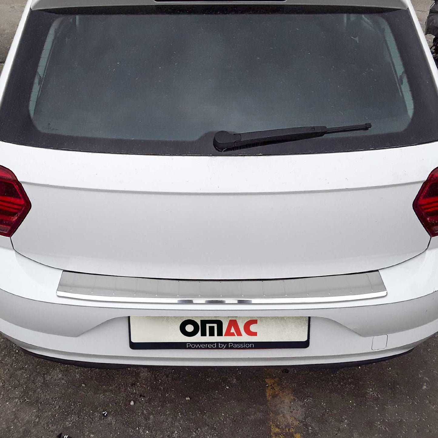 OMAC Ladekantenschutz Stoßstange für VW Polo Schrägheck 2017-2025 n Edelstahl