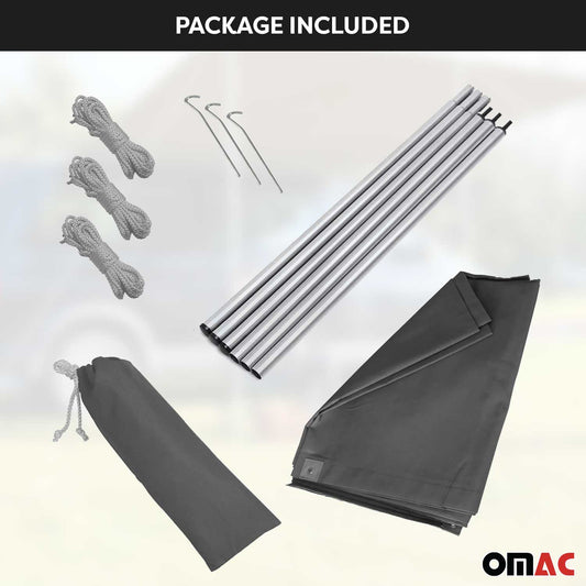 Wasserdicht Sonnensegel Vorzelt Sonnenvordach Universal passend Wohnwagen