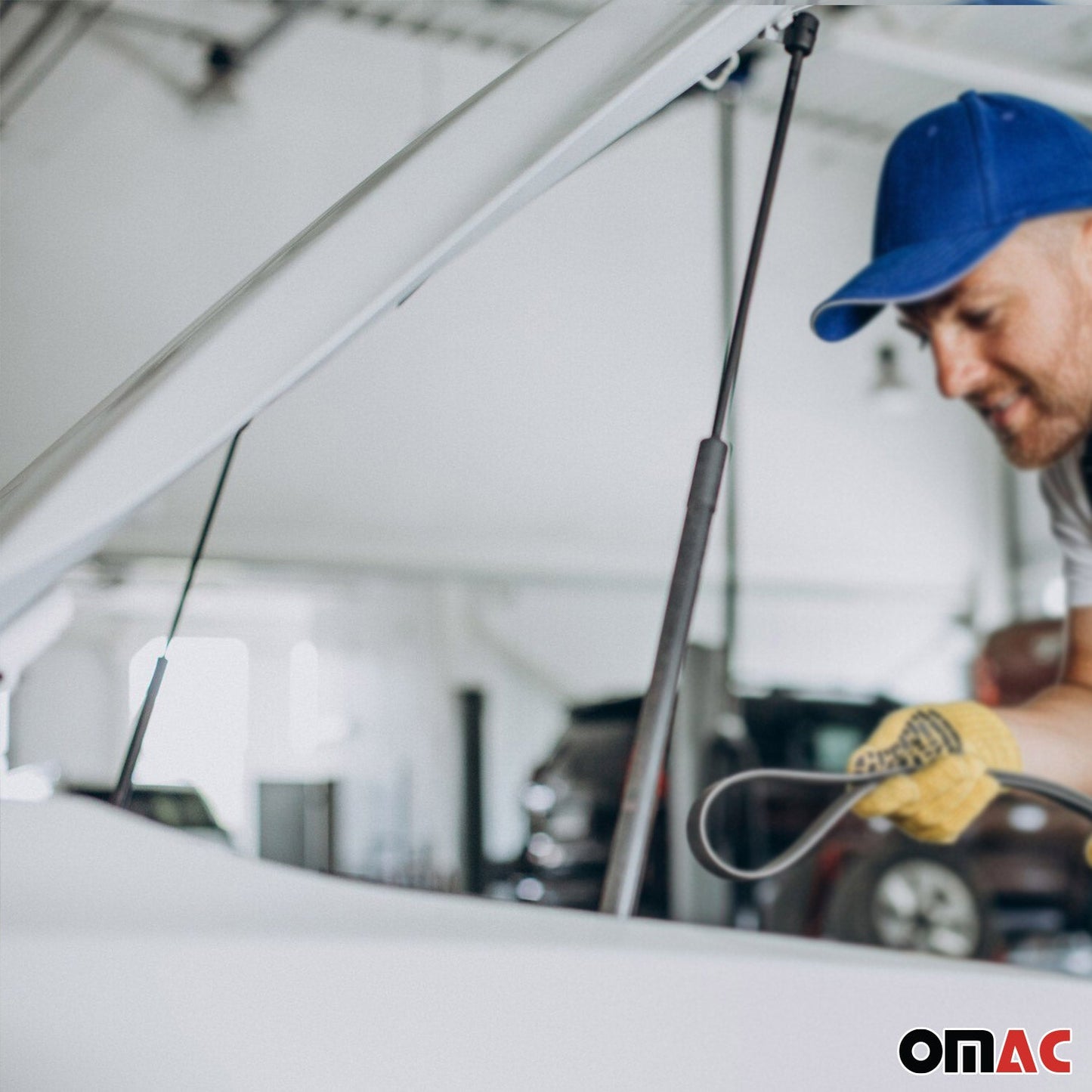 2x Amortizoare capotă arcuri cu gaz pentru VW Golf 2008-2016 oțel