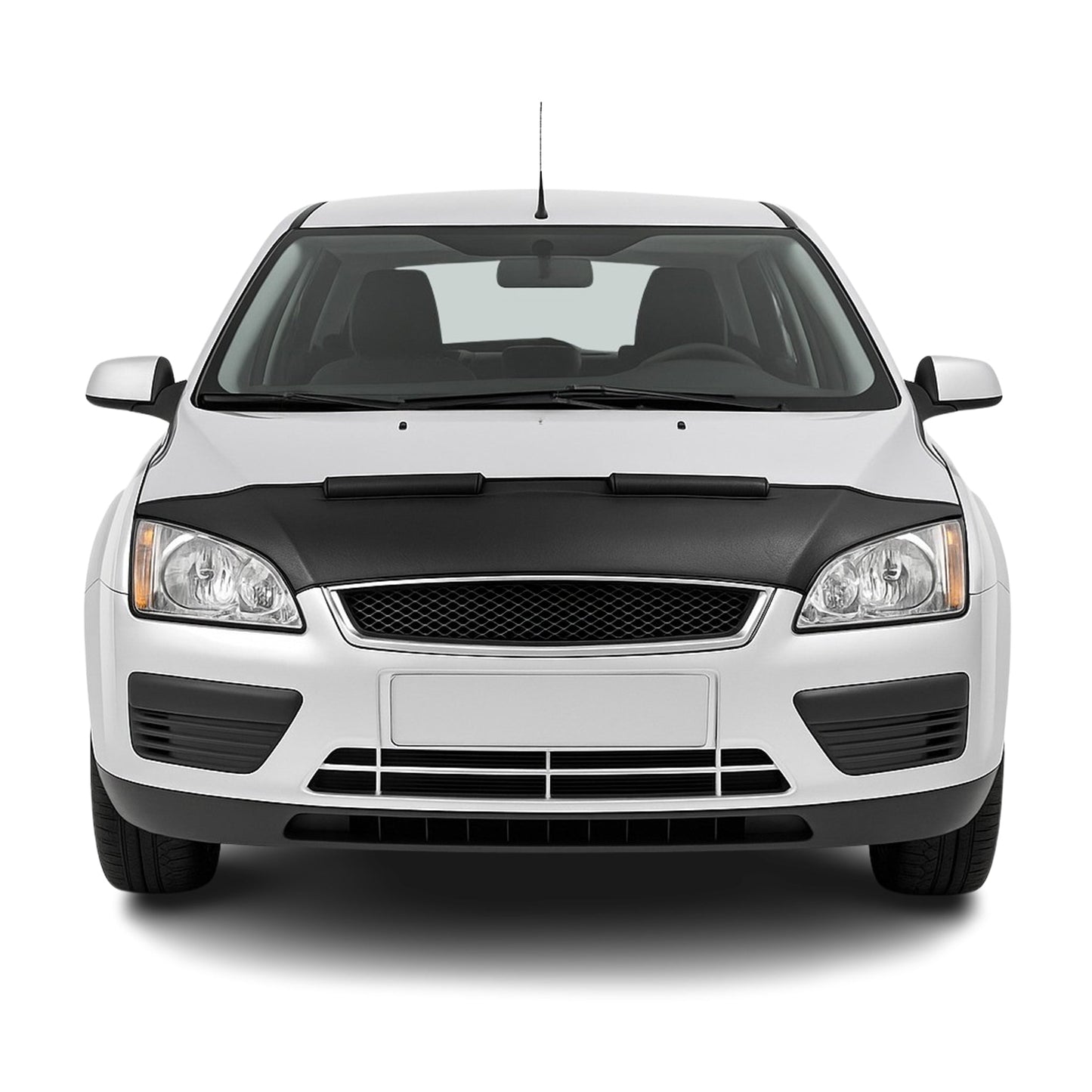 Protecție capotă anti-ciobituri pentru Ford Focus 2004-2008, jumătate neagră