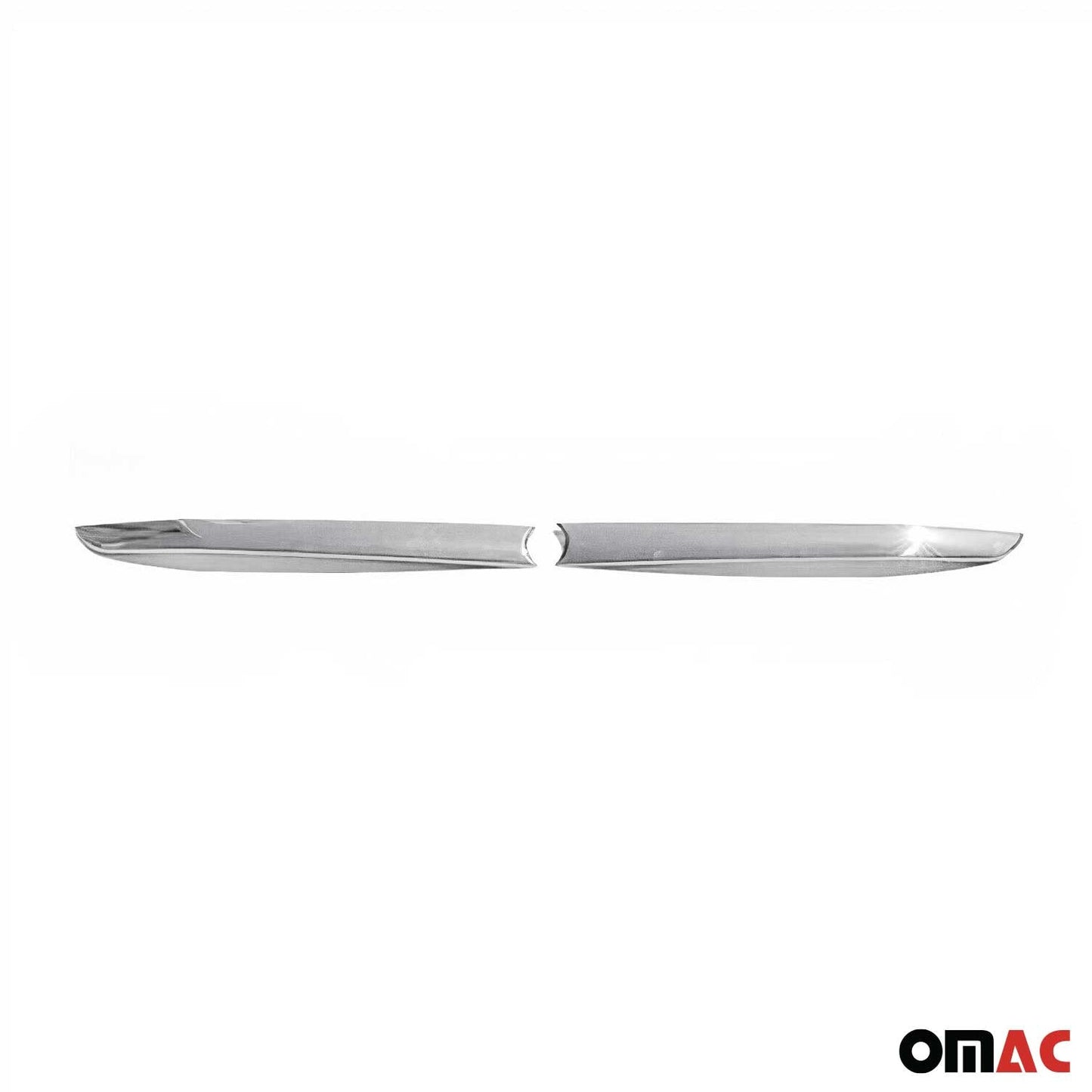 Benzi decorative grilă auto pentru Hyundai Getz 2002-2011, oțel inoxidabil, argintiu, 2x