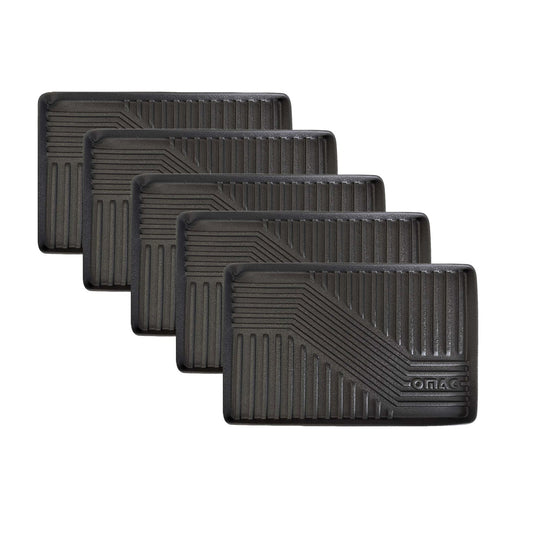 5x OMAC Schuhmatte Sauberlaufmatte Abtropfschale Napfunterlage 58x38cm Unterlage