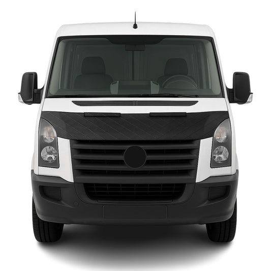 Czarny półmaska ​​chroniąca przed odpryskami kamieni do VW Crafter 2006-2017