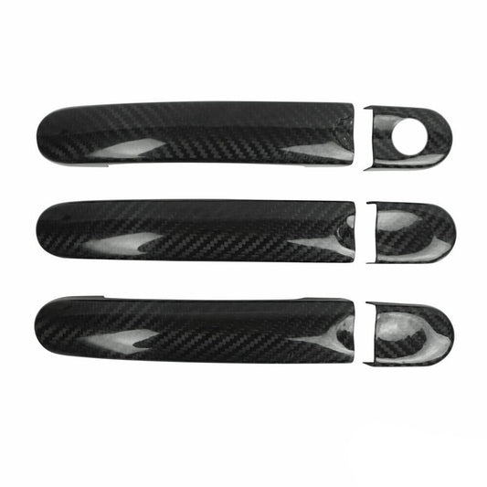 Türgriff Blende Türgriffkappen für VW Caravelle T5 2003-2015 3Tür Kohlefaser 6x