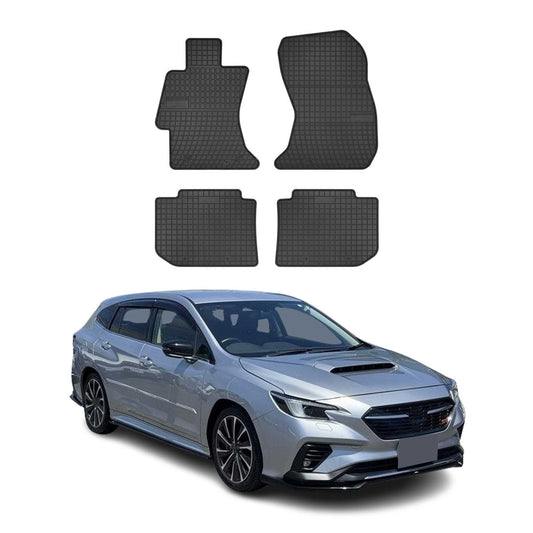 2015-2025 Subaru Levrog Fußmatten Gummi Schwarz 4 tlg