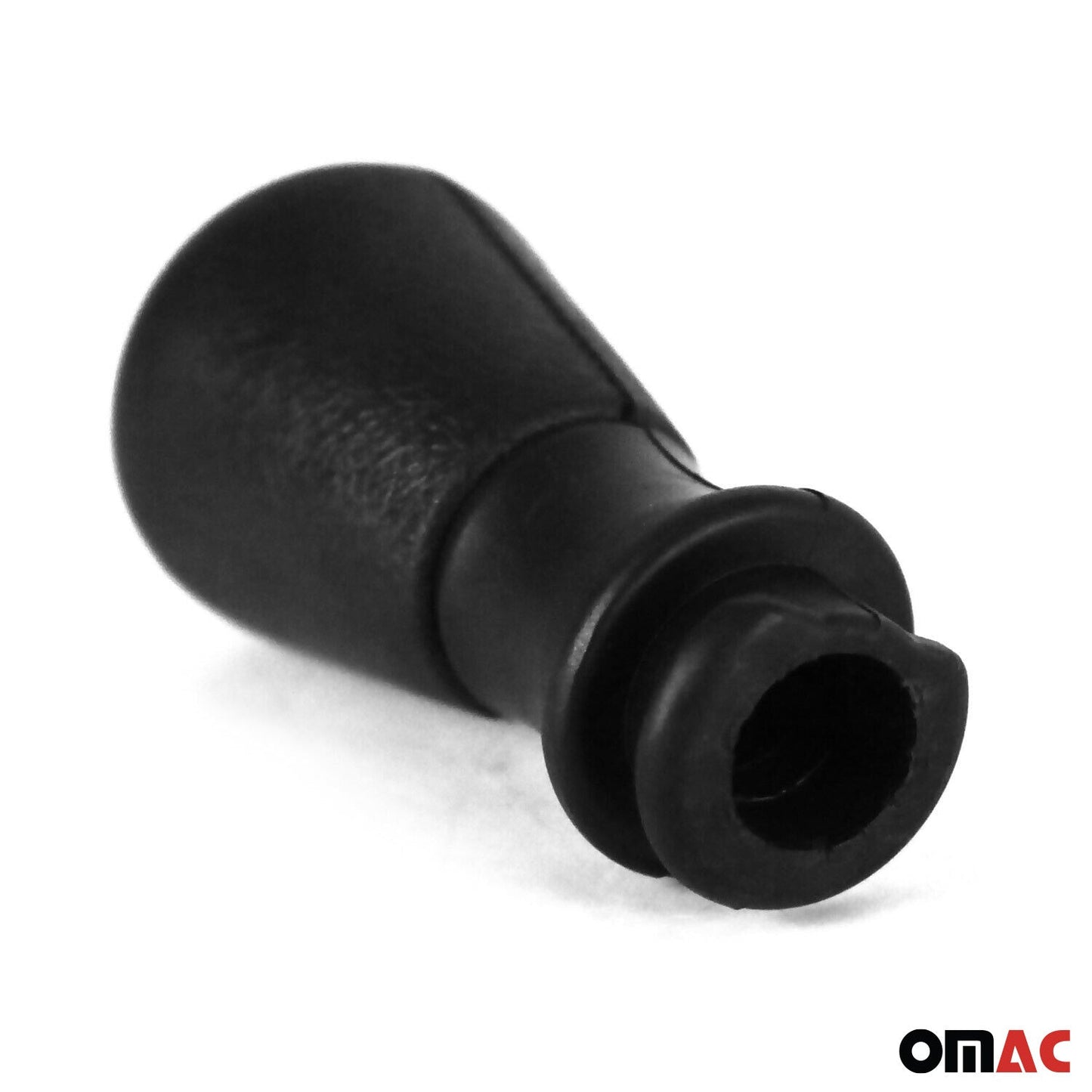 Maneta schimbătorului de viteze pentru Peugeot 206 1998-2013 cu 5 trepte, piele ecologică, neagră