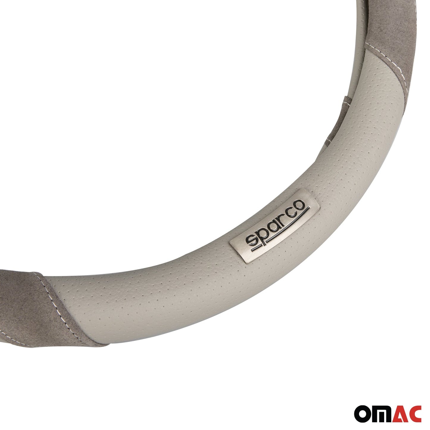 SPARCO Lenkradbezüge Lenkradschoner Lenkradschutz Grau Kunstleder Suede