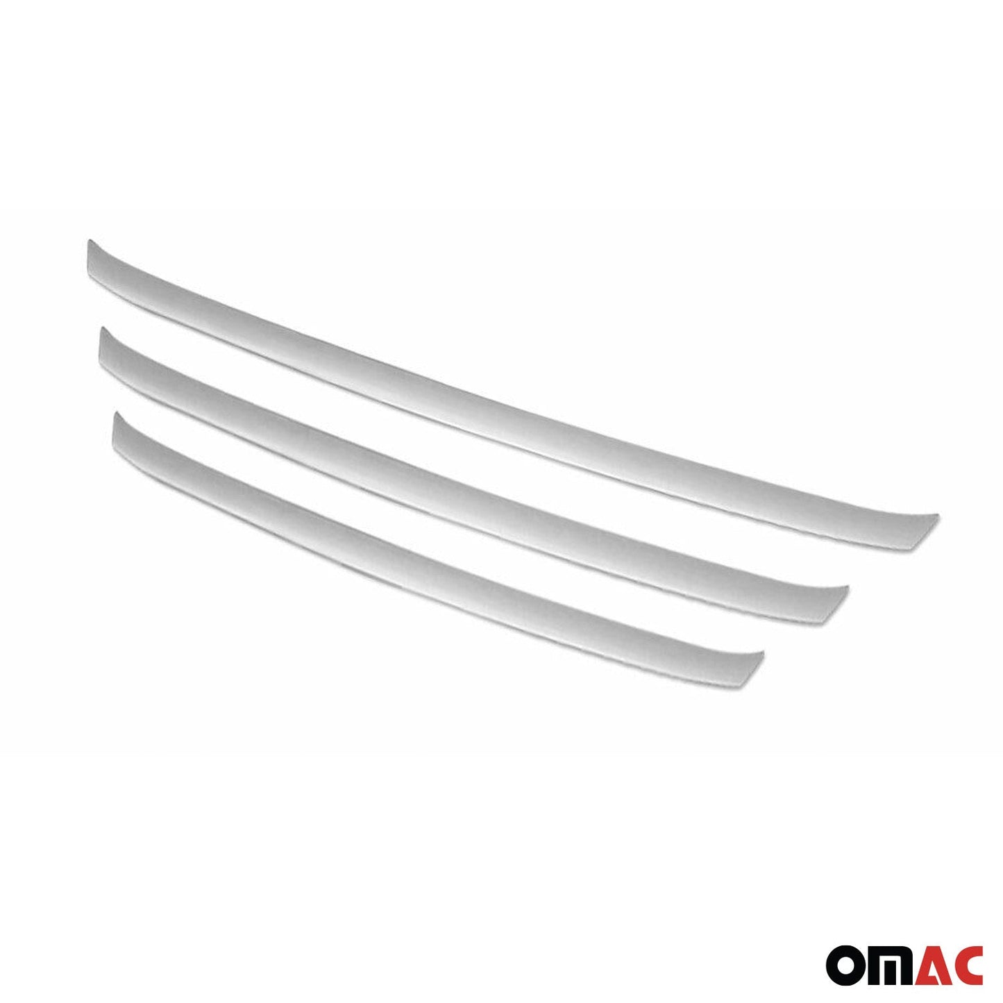 Grilă radiator Hyundai i40 2011-2014, oțel inoxidabil, cromat, 3 buc.