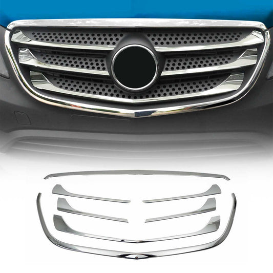 Grilă radiator Mercedes Vito W447 2014-2025, crom, 7x