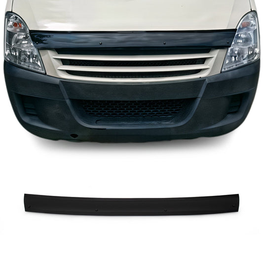 Motorhaube Deflektor Steinschlagschutz für Iveco Daily 2006-2012 Auto Schwarz 1x