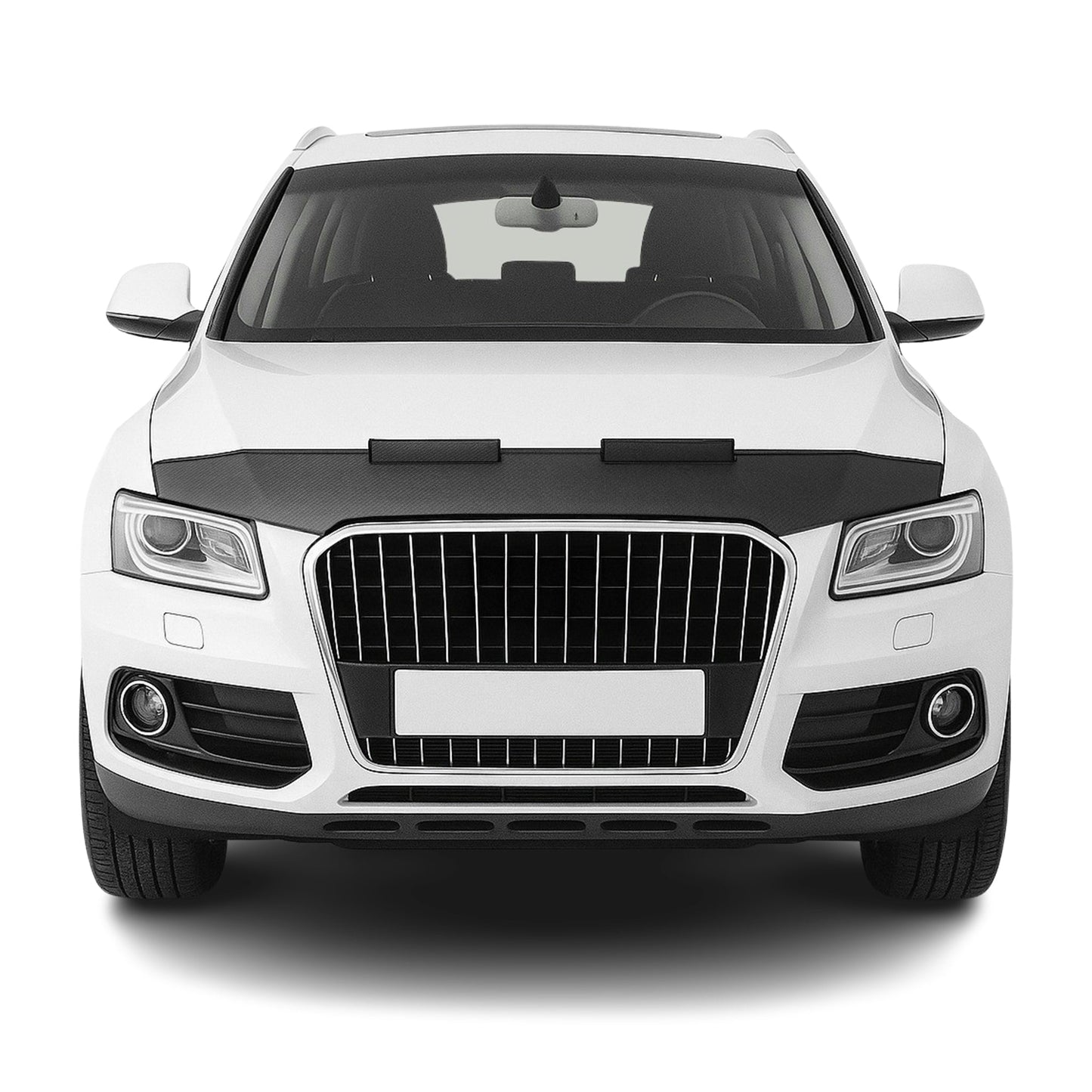 Protecție capotă, protecție capotă, protecție anti-ciobituri pentru Audi Q5 8RB 2008-17, aspect carbon