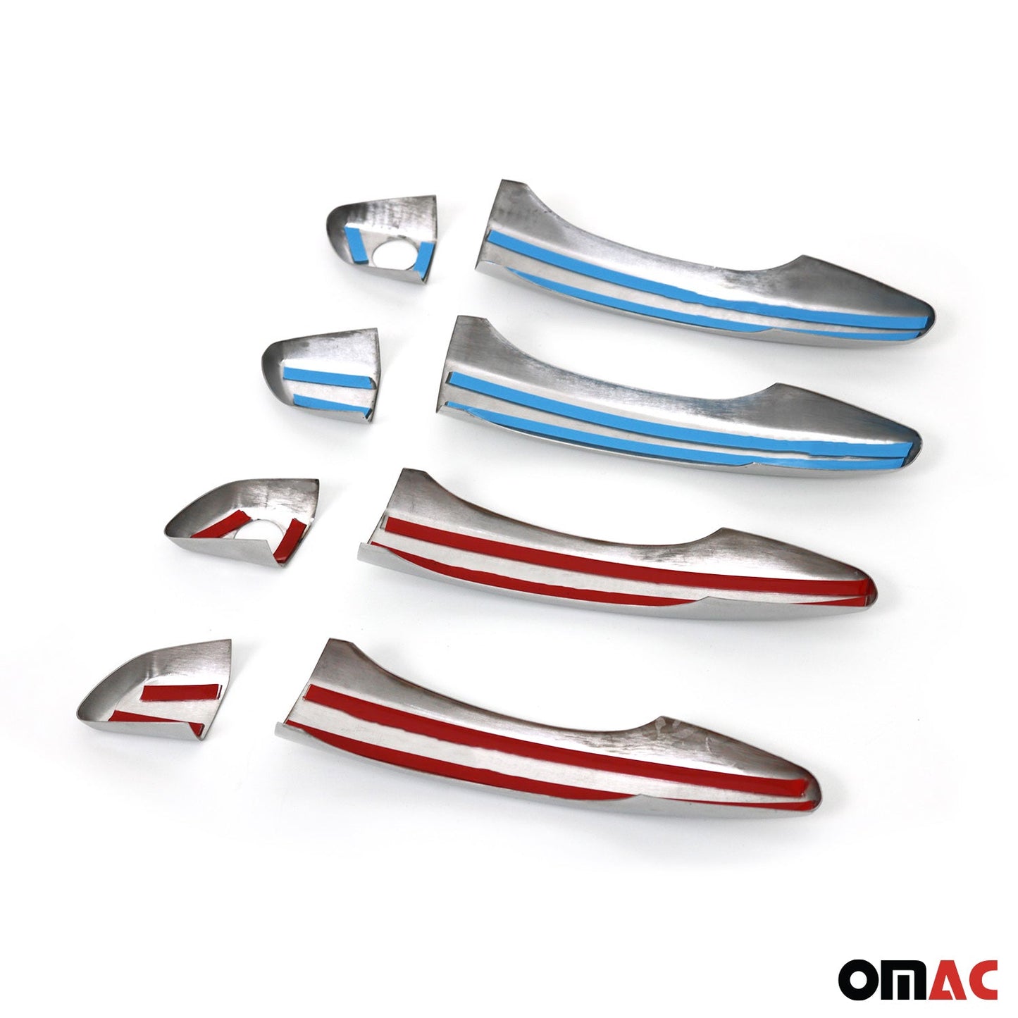 Capac mâner ușă pentru Peugeot 308 2013-2021 toate modelele cu 4 uși H2 oțel inoxidabil 8x