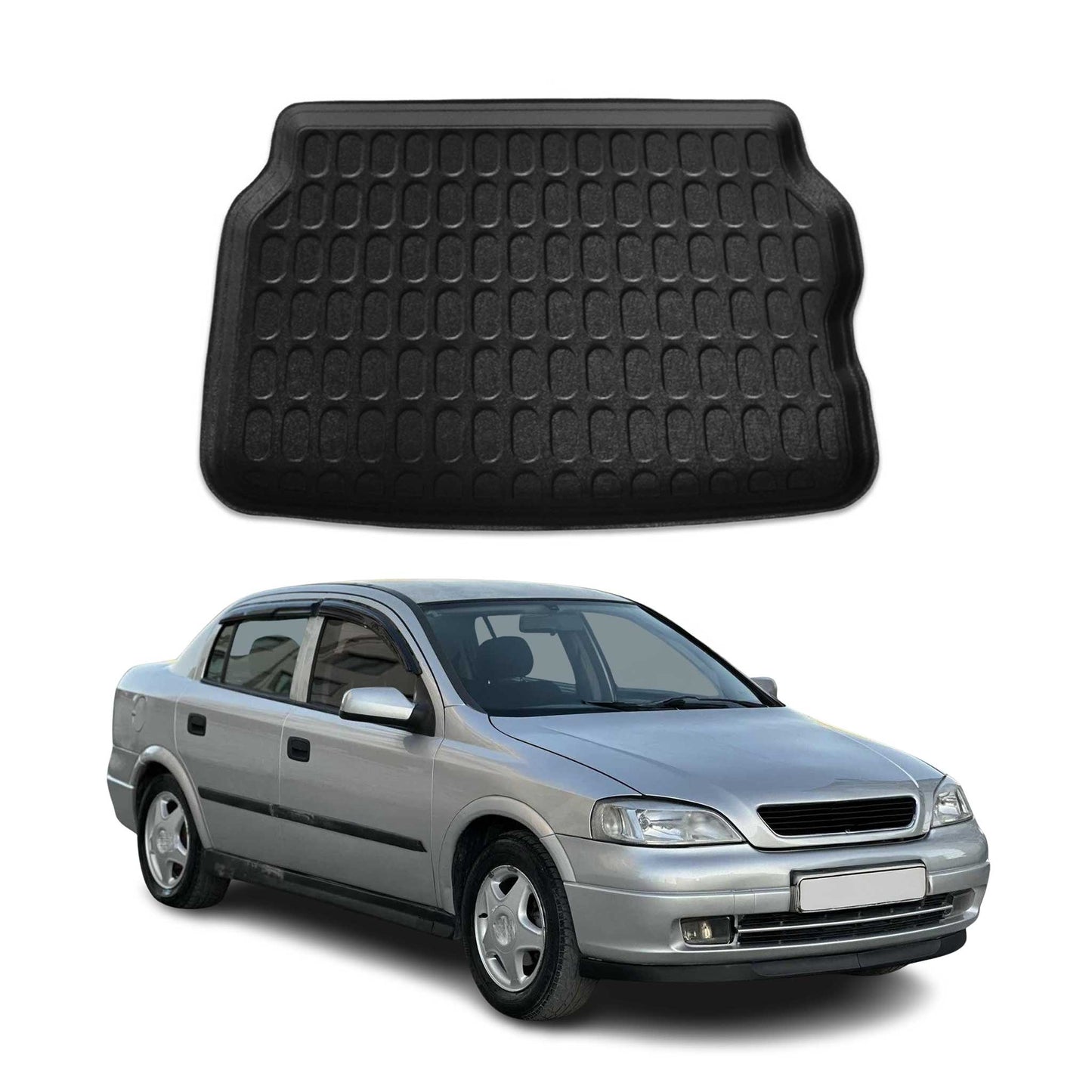 Protecție portbagaj/căptușeală pentru Opel Astra G 1999-2006 sedan, cauciuc TPE