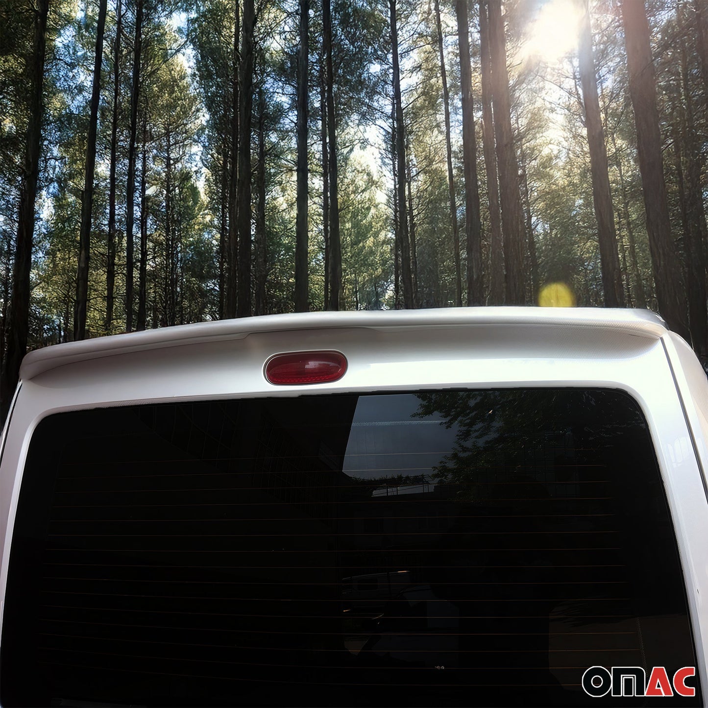 Heckspoiler Dachspoiler Hecklippe für Mercedes Citan 2012-2021 ABS Grundiert