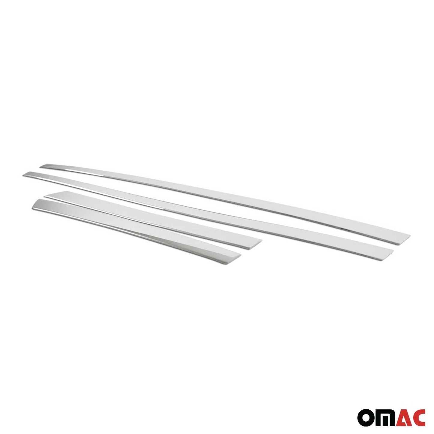 Seitentürleiste Türleisten Türschutzleiste für Opel Corsa F 2019-2025 Chrom 4x