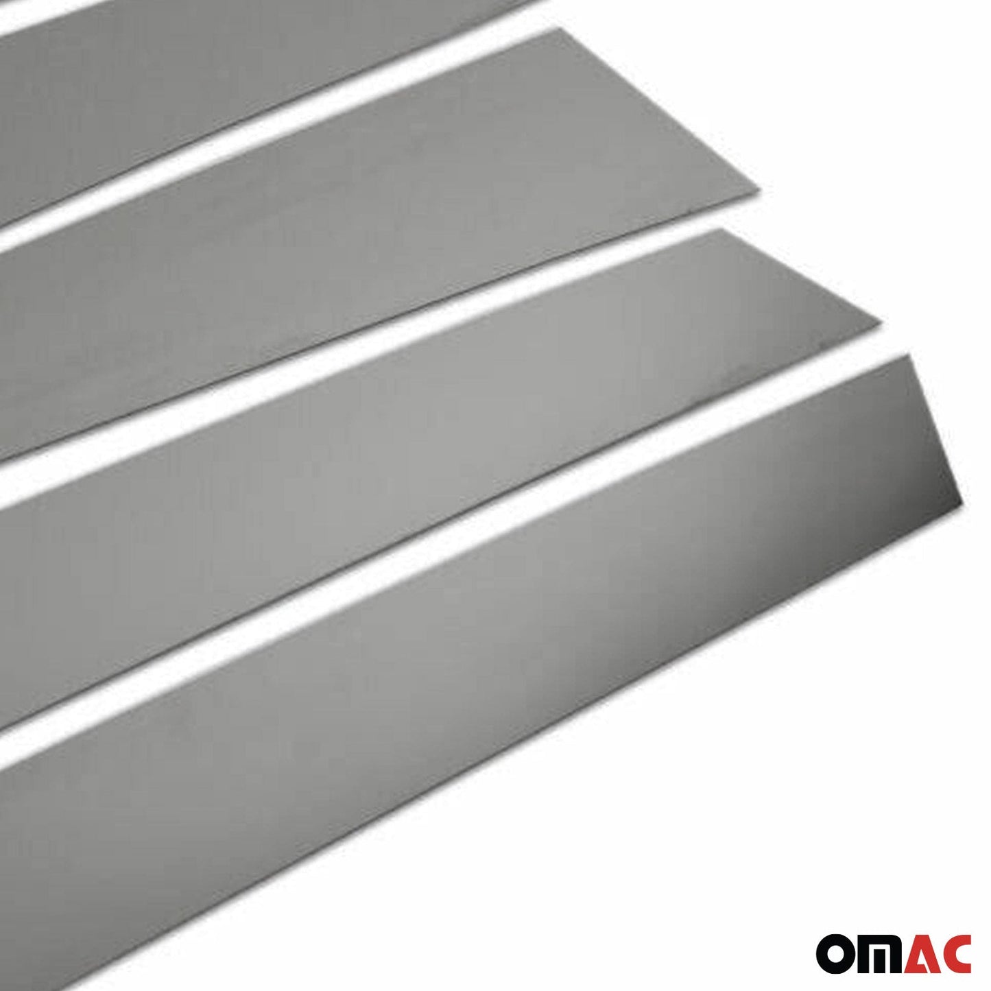 Ornamente stâlp ușă montantă B pentru Range Rover Sport 2013-2020, crom închis, 6x