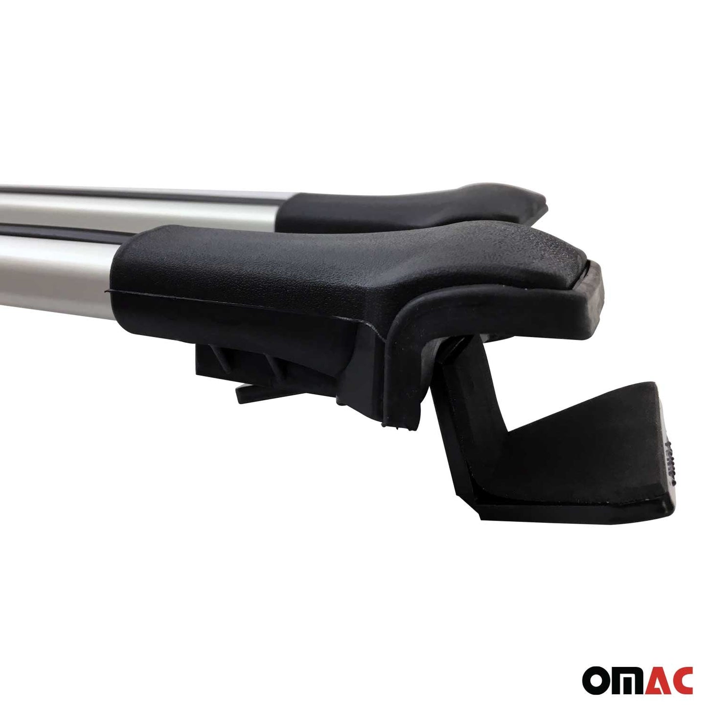 Portbagaj de plafon pentru Dacia Duster mk1 2014-2017 FL 75kg aluminiu argintiu 2 buc