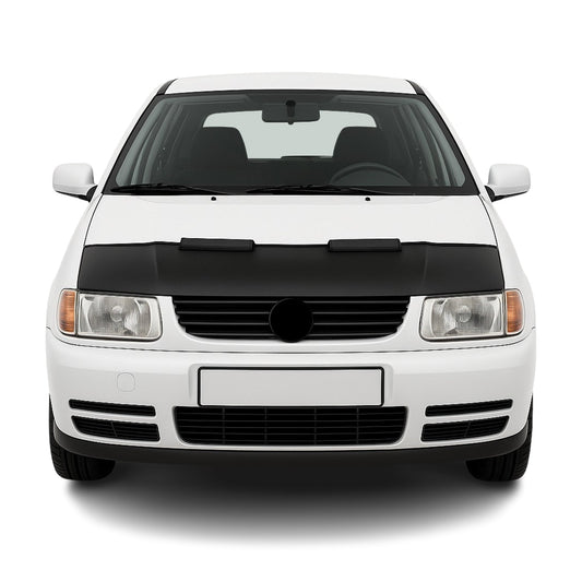 Protecție capotă anti-ciobire pentru VW Polo 6N1 1994-1999, jumătate neagră