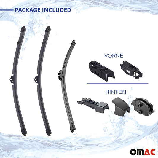 Set lame ștergătoare de parbriz față și spate pentru Land Rover Defender SWF 2019-2025