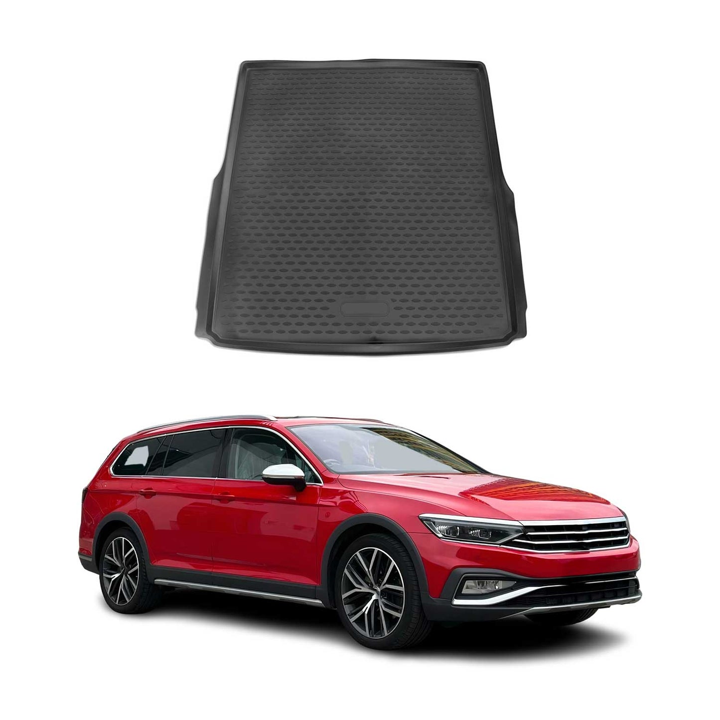 Kofferraummatte Kofferraumwanne für VW Passat B8 Variant 2014-2023 Gummi TPE