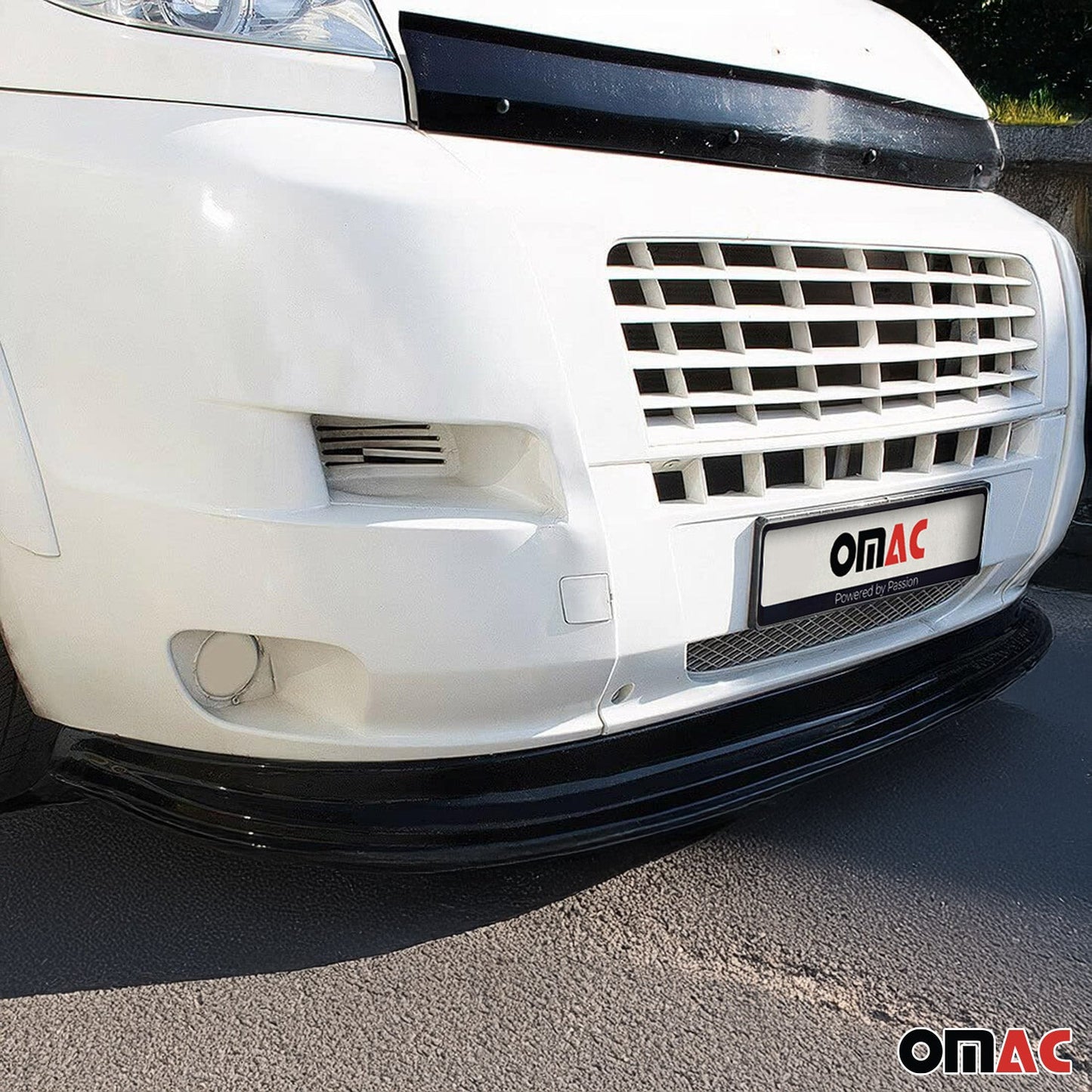 Frontspoiler Lippe Stoßstange Splitter für Fiat Ducato 2014-2025 ABS Schwarz