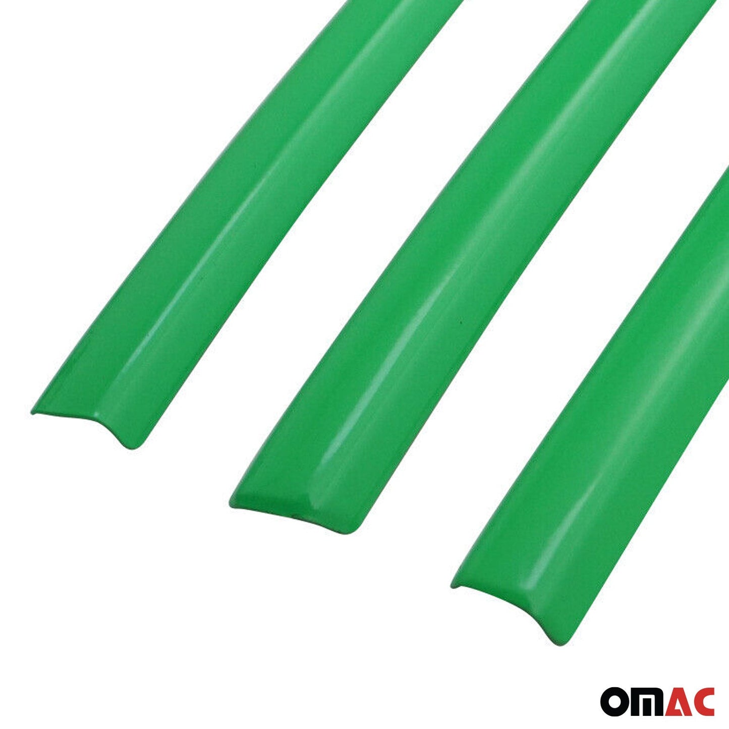 Grilă radiator VW T6 2015-2019 Highline, oțel inoxidabil, verde, set 3 piese