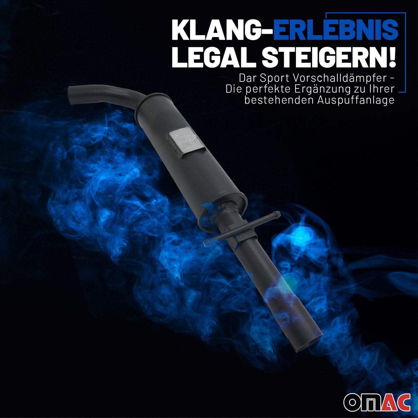 NOVUS Sport Vorschalldämpfer für Audi A3 Seat Leon VW Golf 4 New Beetle mit EG