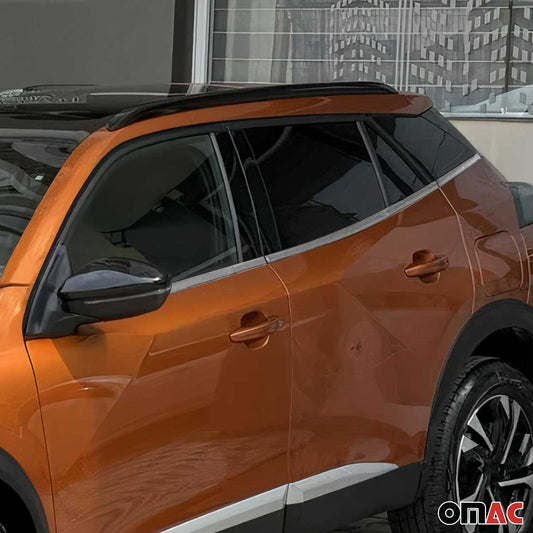 Fensterleisten Zierleisten für Peugeot 2008 2019-2020 Edelstahl Chrom 6tlg