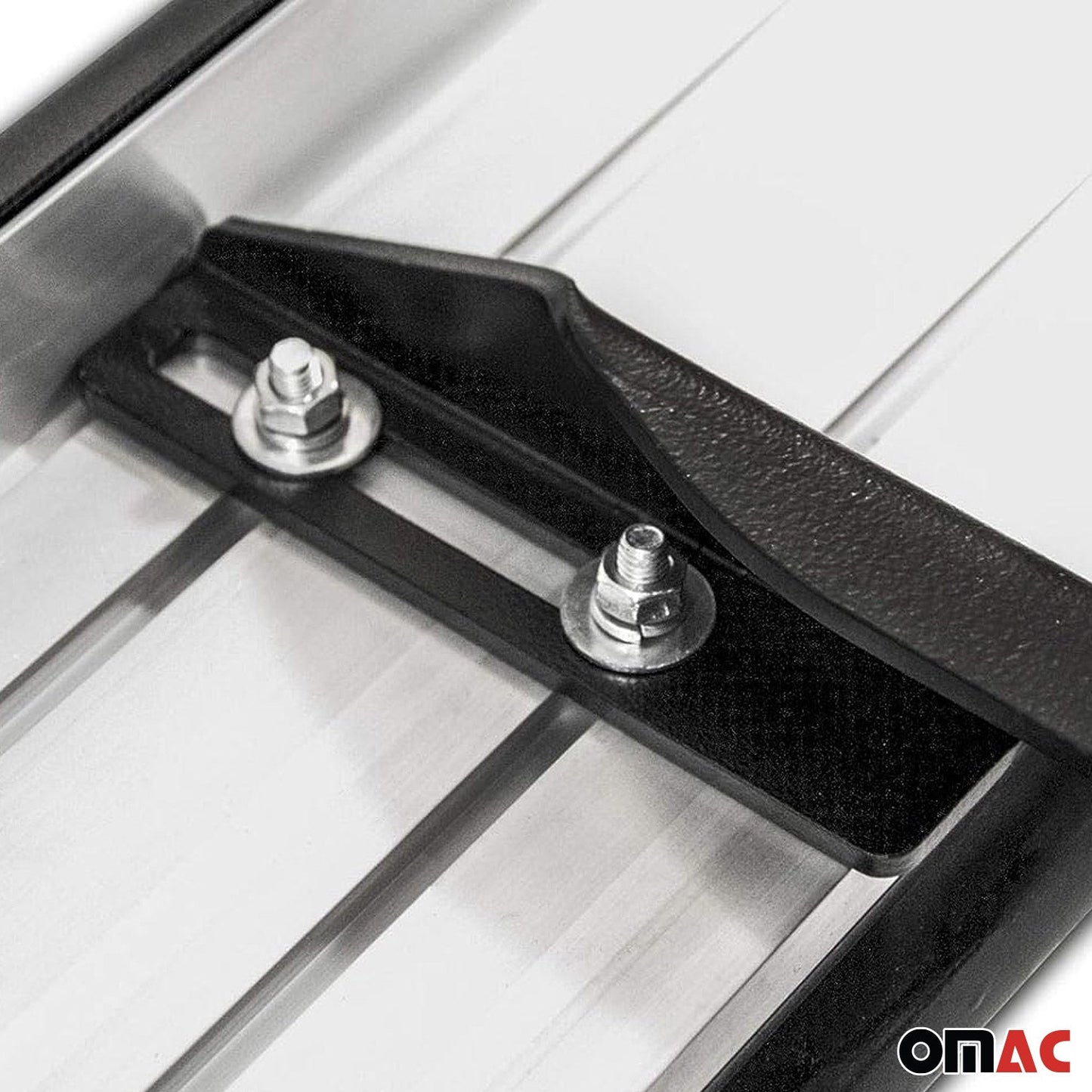 Listwy progowe/progi boczne do Opla Mokki 2012-2016, aluminiowe, czarne, z homologacją ABE (niemiecką).