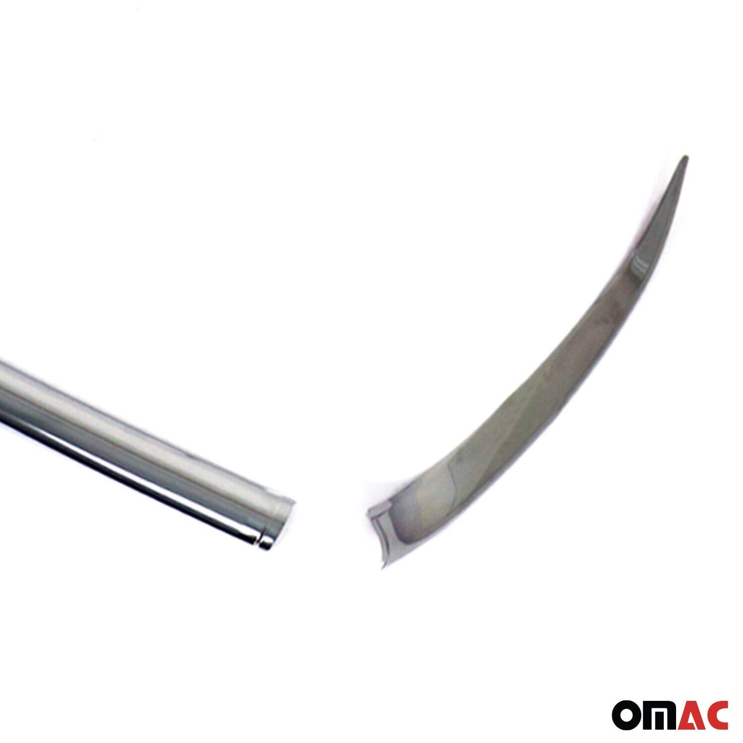 Benzi decorative grilă auto pentru Peugeot 2008 2020-2025, oțel inoxidabil, argintiu, 3x