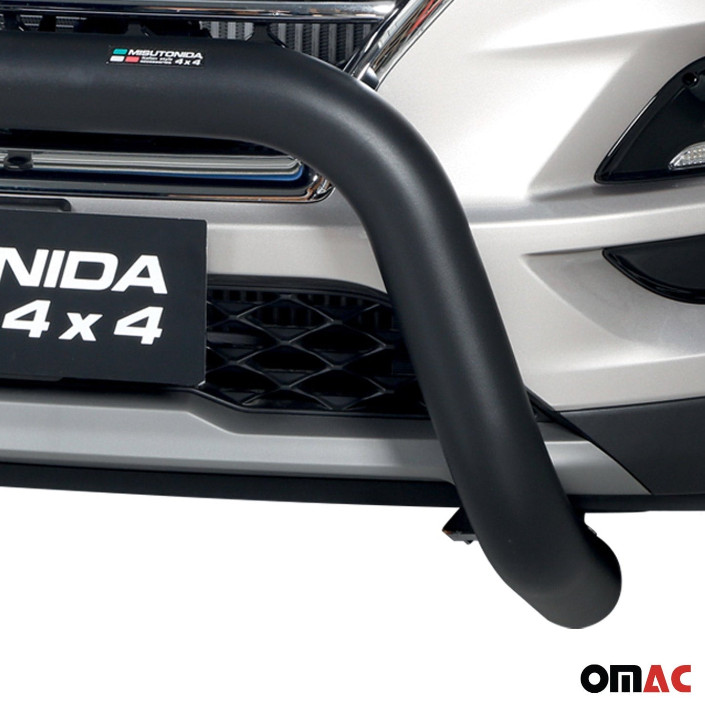 Bară de protecție/buton față pentru Hyundai Tucson 2018-2021, ø76mm, oțel, negru