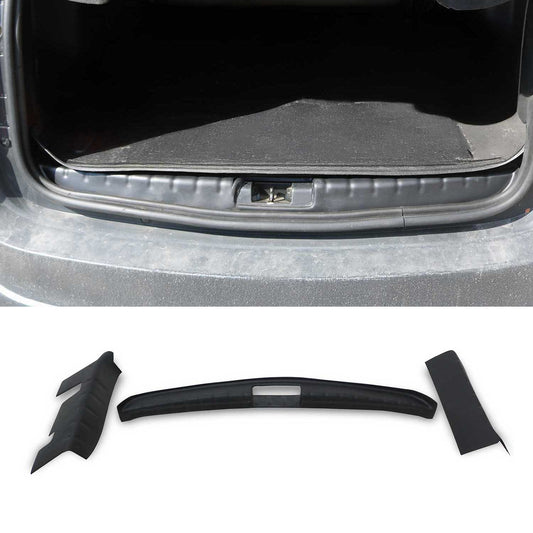 Protecție prag bară de protecție interioară pentru Dacia Duster 1 2010-2017 ABS Negru set 3 piese