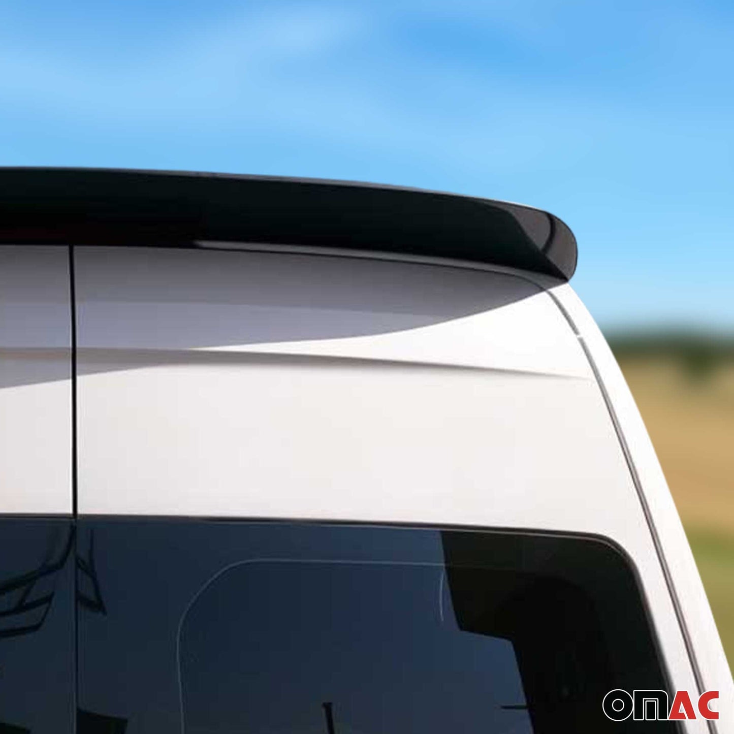 Eleron spate, aripă spate, margine spate pentru Mercedes Sprinter W906 2008-2016, negru