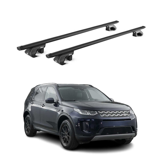 Dachträger für Land Rover Discovery Sport 2015-2025 5 tür 90kg Alu ABE Schwarz