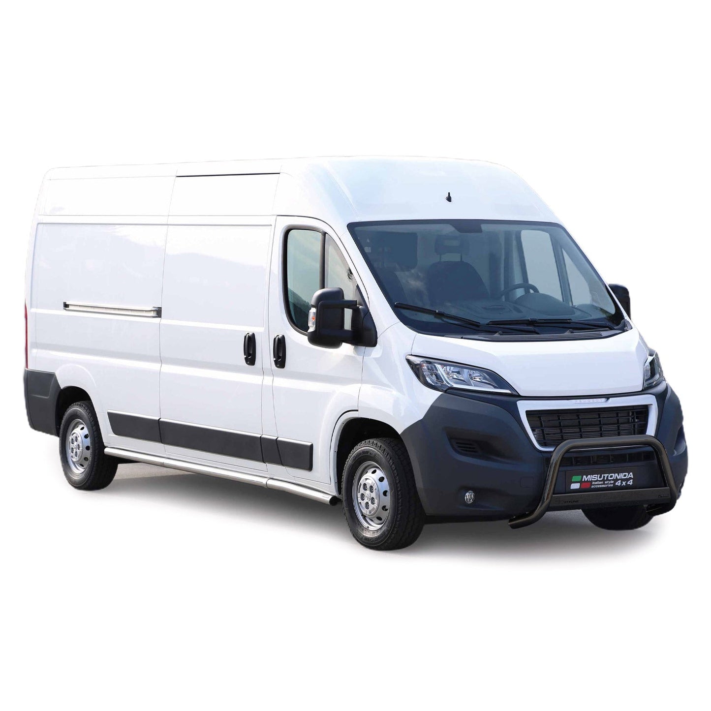 Frontbügel Frontschutzbügel für Peugeot Boxer 2014-2025 ø63mm Schwarz Schutz