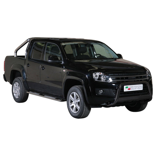 Bară de protecție/buton față pentru VW Amarok Trendline 2010-2016 ø63 oțel negru