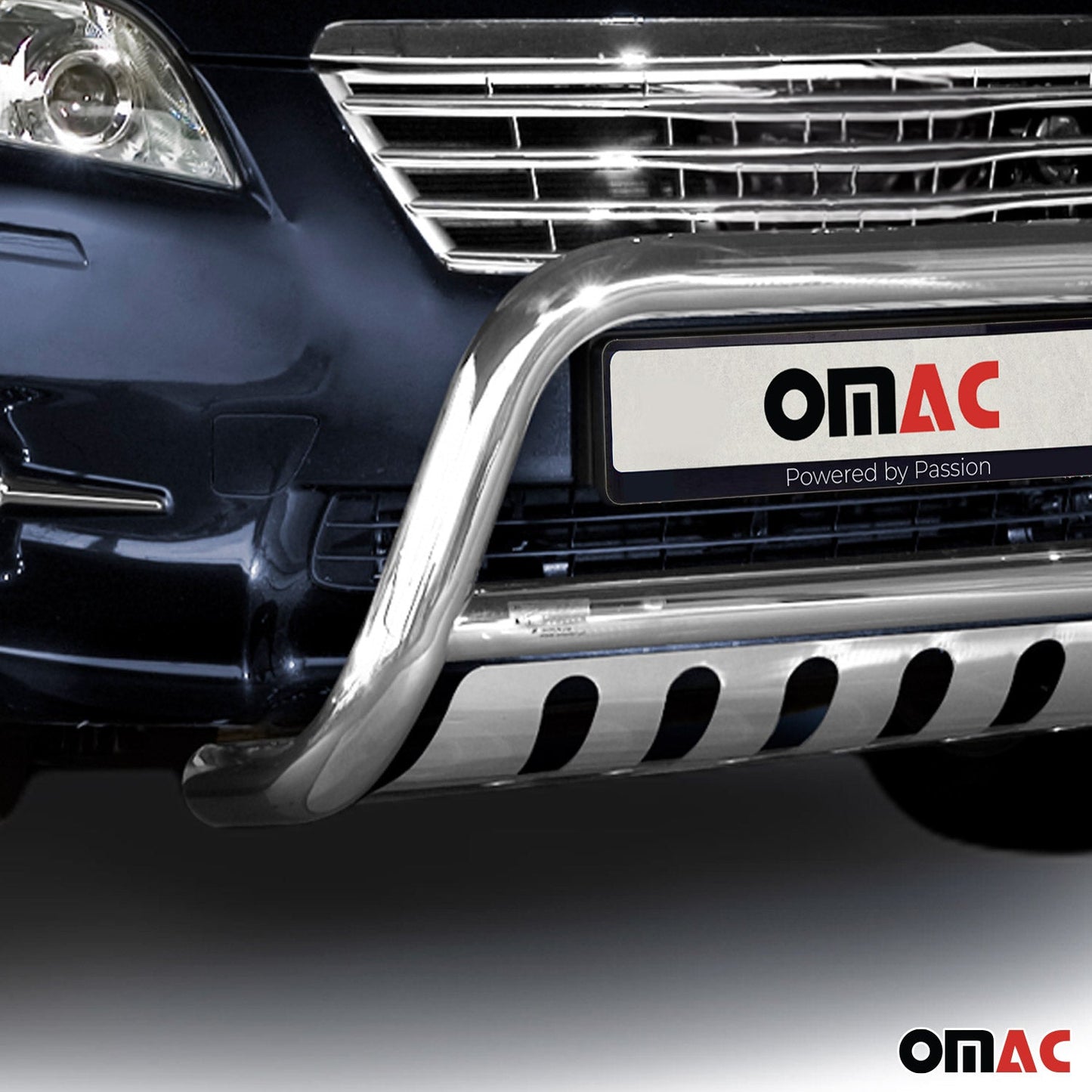 Bară de protecție/buton față pentru Toyota RAV4 2010-2013 cu ABE (omologare de tip germană) oțel inoxidabil argintiu